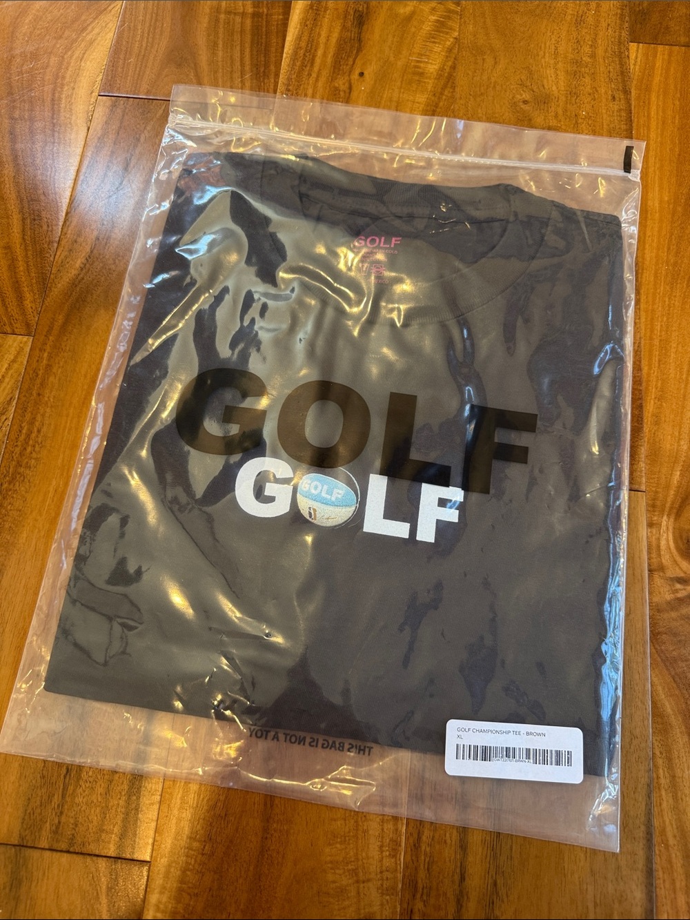 GOLF Wang Champions Collection Black Graphic Tee